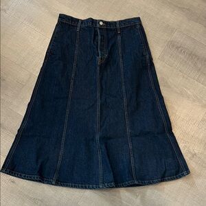 Banana Republic Indigo Denim Skirt